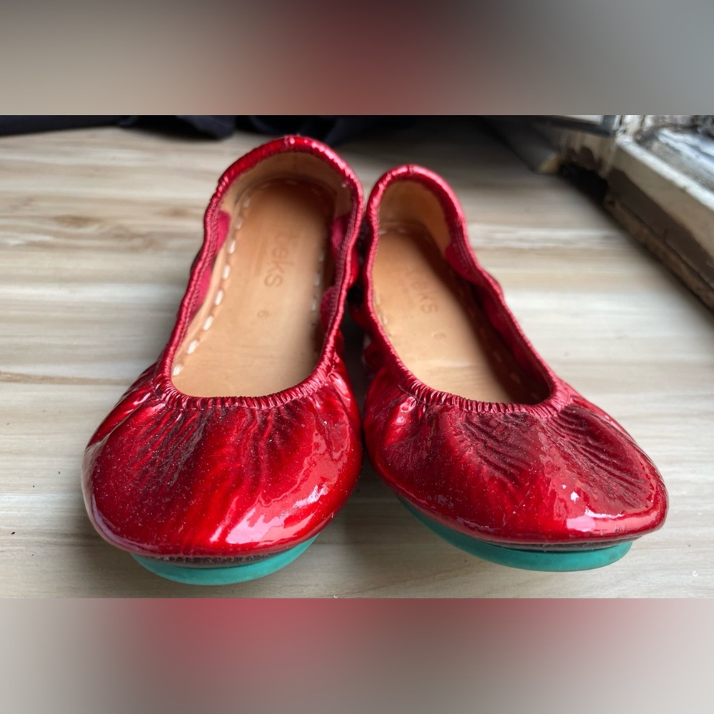 Tieks red diamond Limited edition